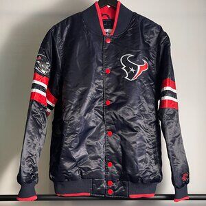 Starter Houston Texans satin jacket size L